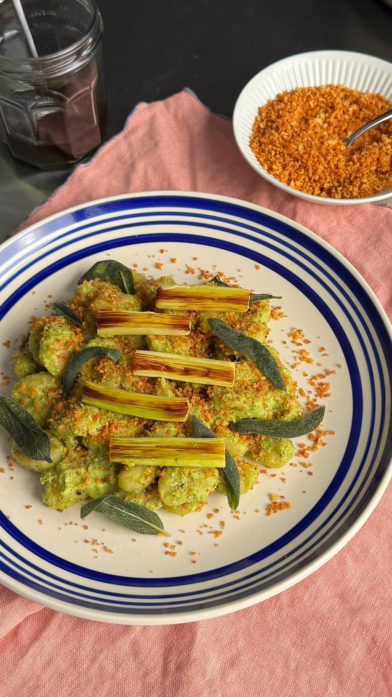 Four Herb Leek Gnocchi – Kooshy Croutons
