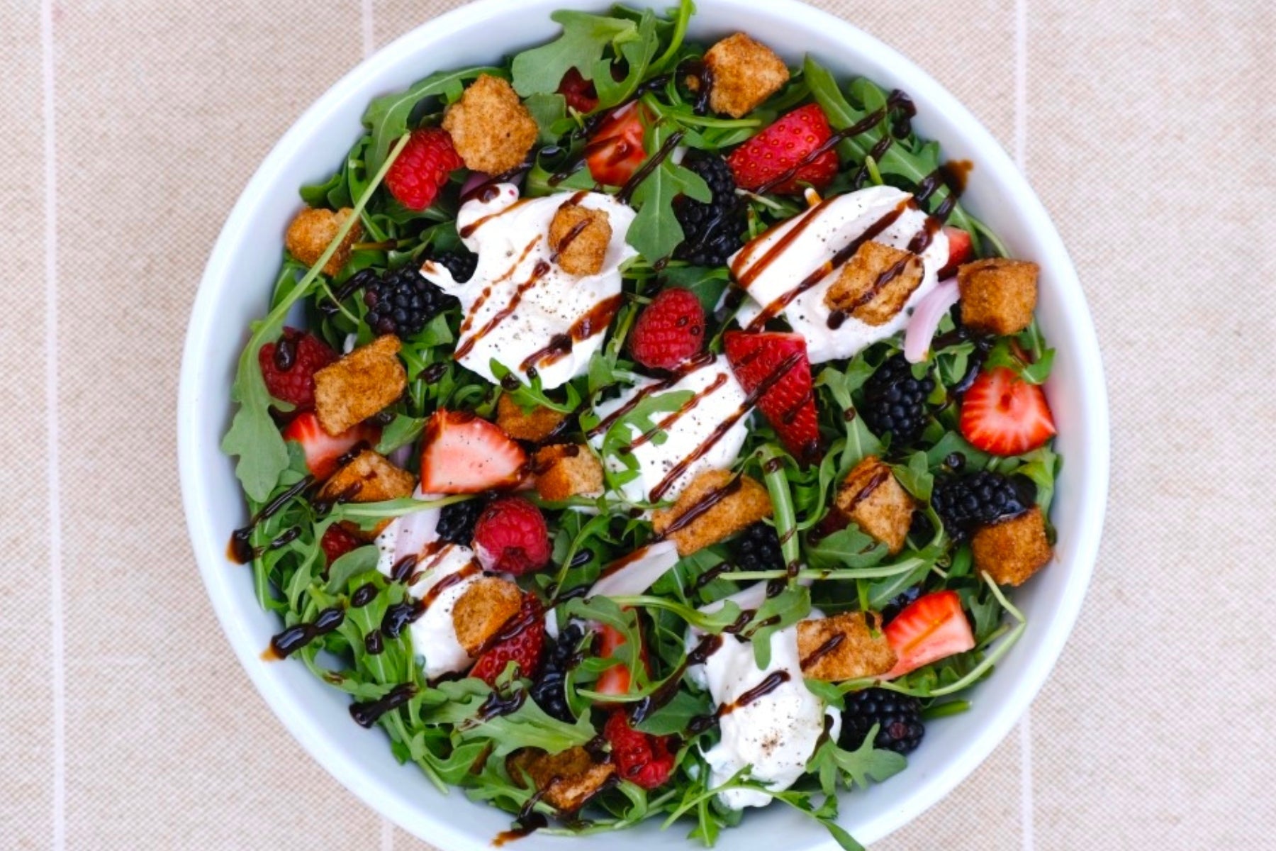 Berry Buratta Salad