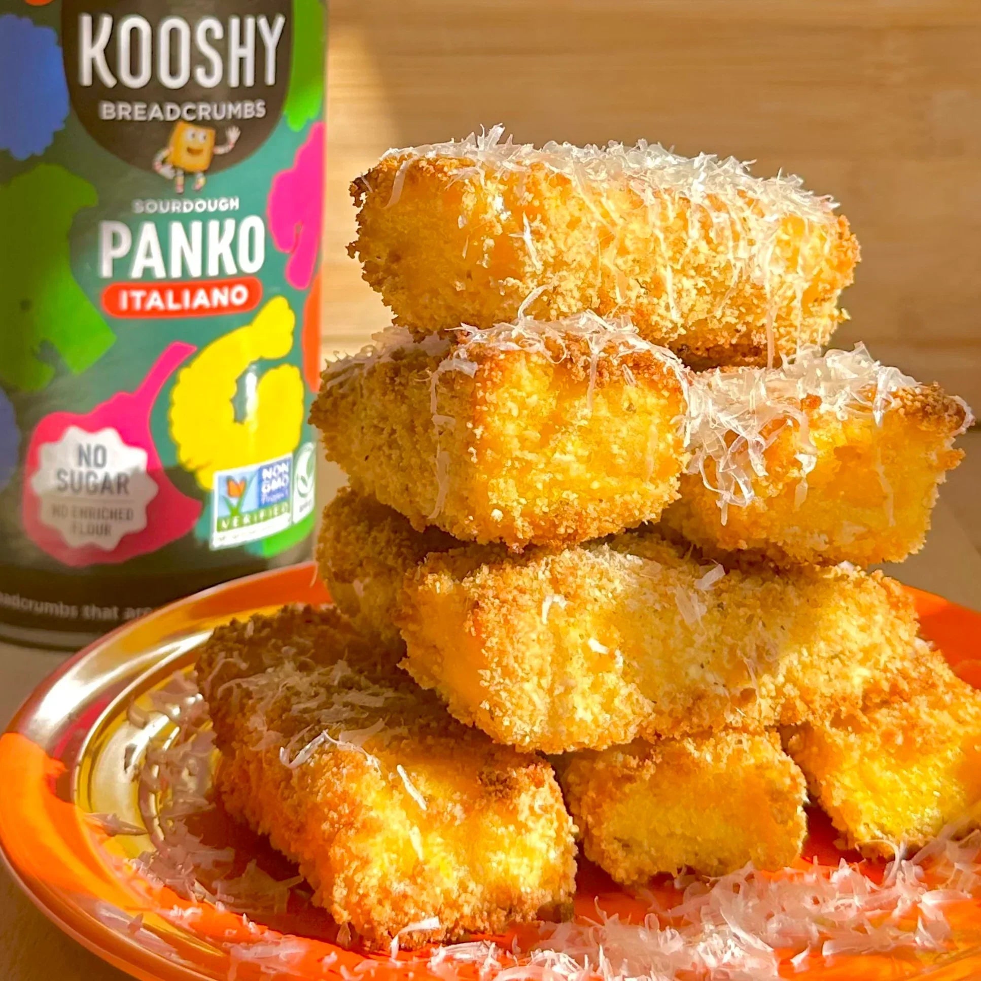 Crispy Panko Polenta Fries