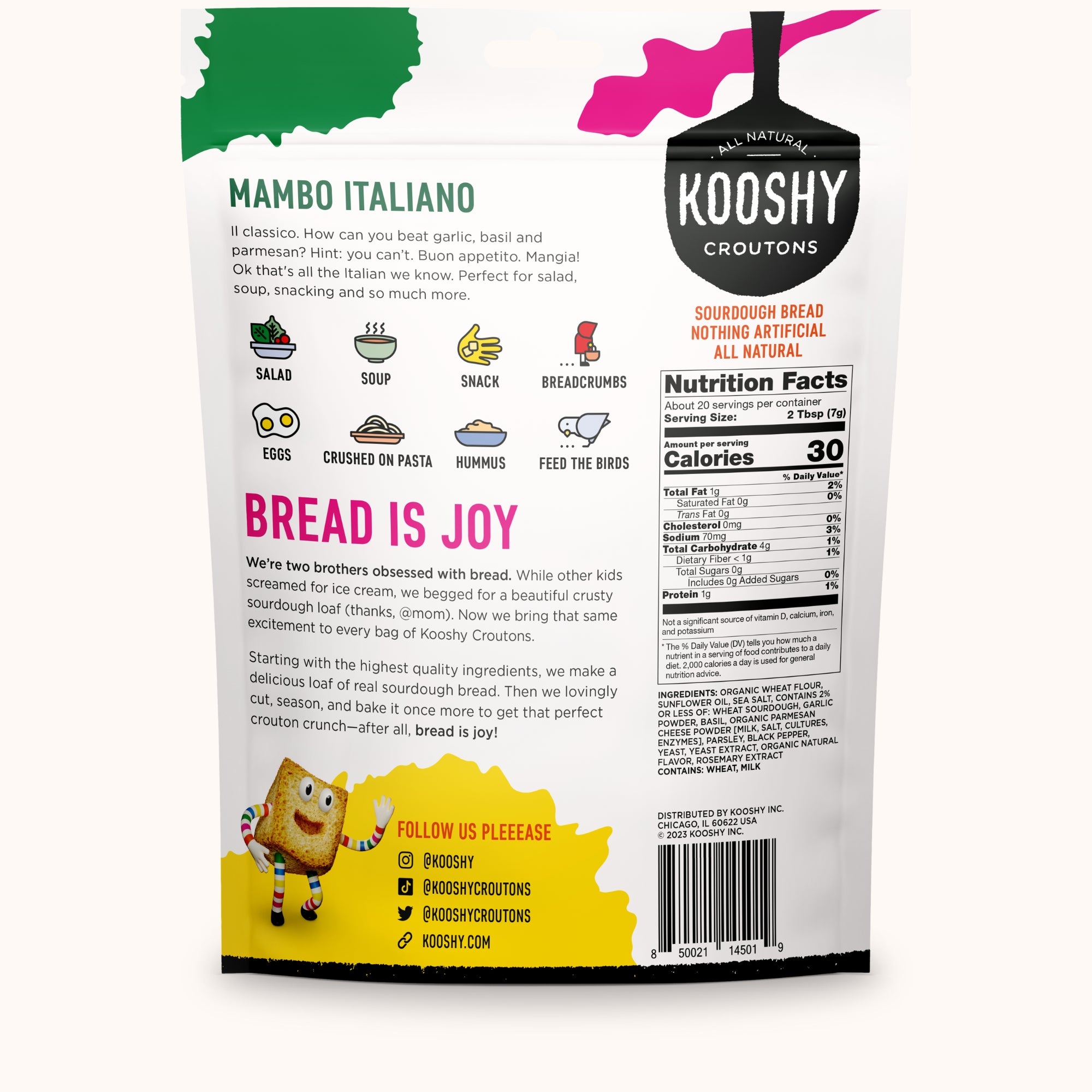 Mambo Italiano Croutons