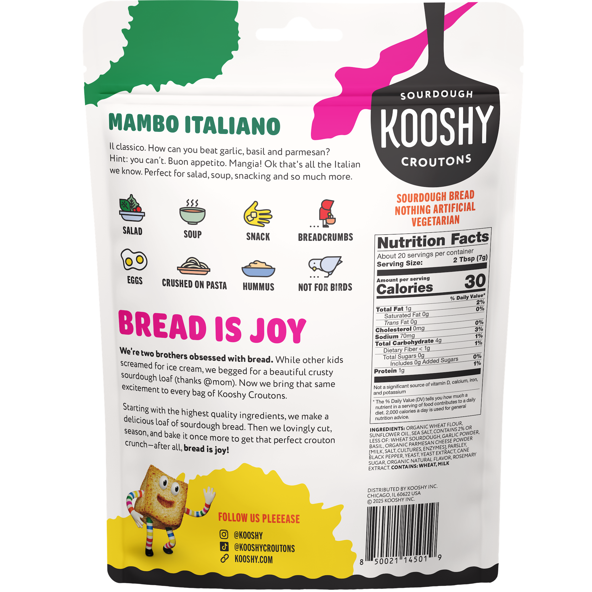 Mambo Italiano Croutons